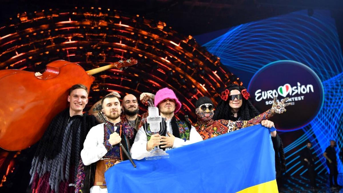 2022 Eurovision ark Yarmas´nn kazanan Ukrayna oldu