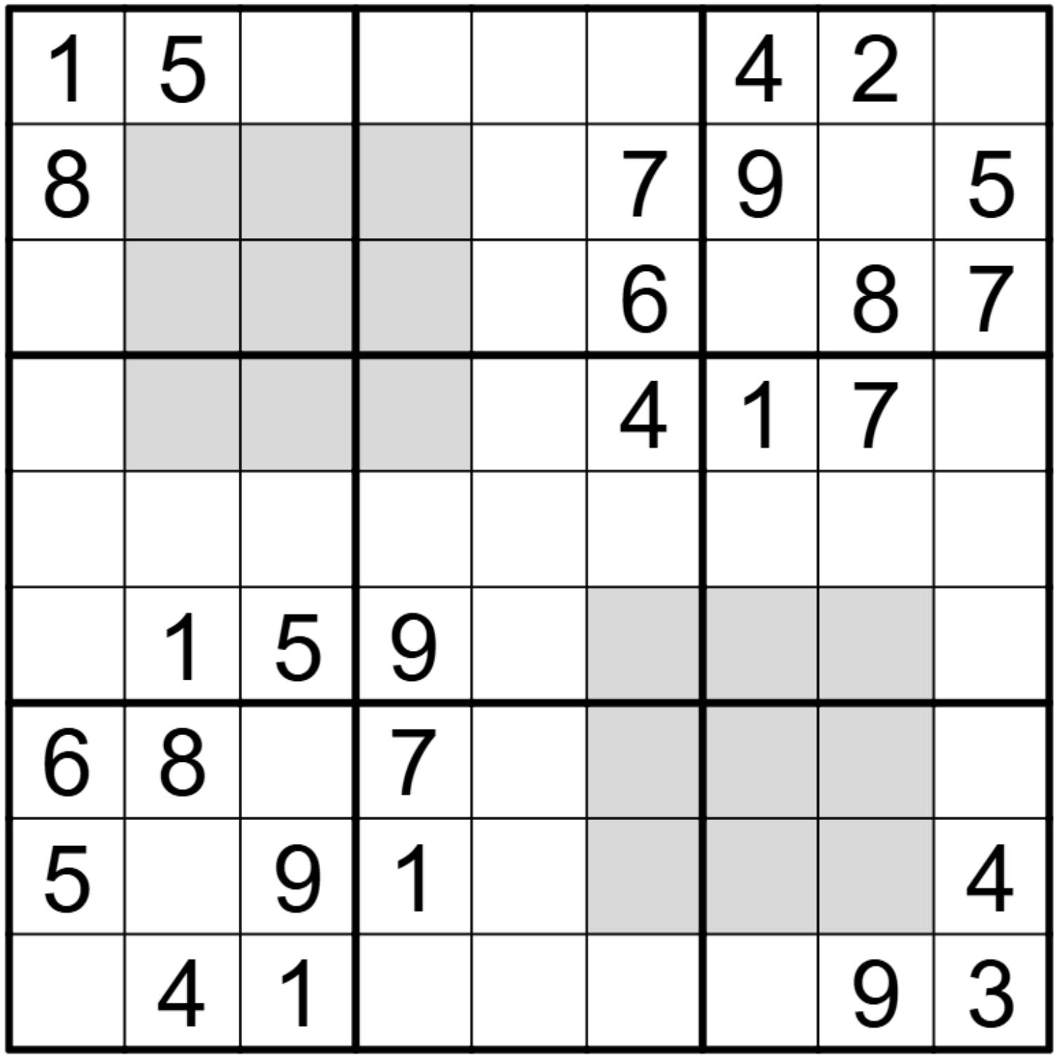 Ay�n Sudokusu: Klonlu Sudoku