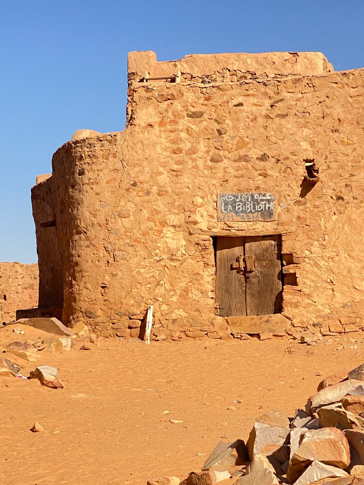 Moritanya&acute;da, Sahra ��l�&acute;nde k�t�phaneler