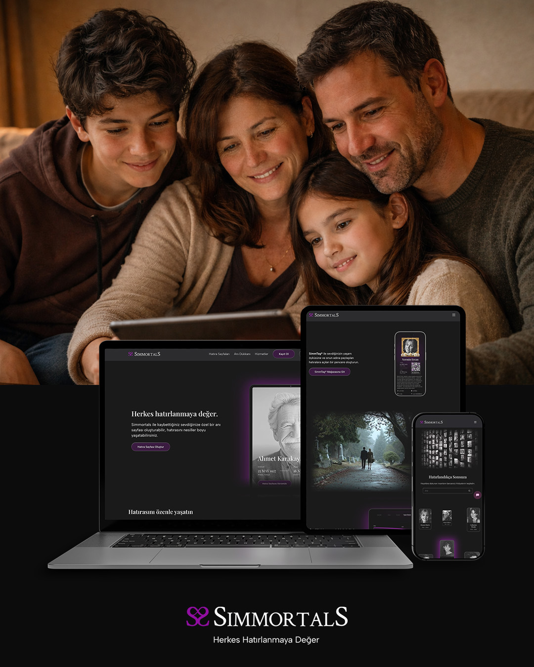 �SimmortalS� - Gelecek nesillere b�rak�lan dijital izler, ��nk� �Herkes Hat�rlanmaya De�er�
