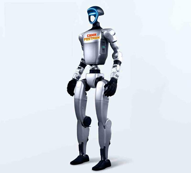 T�rkiye&acute;nin n�fusa kaydedilen ilk robotu CAN�KMAN