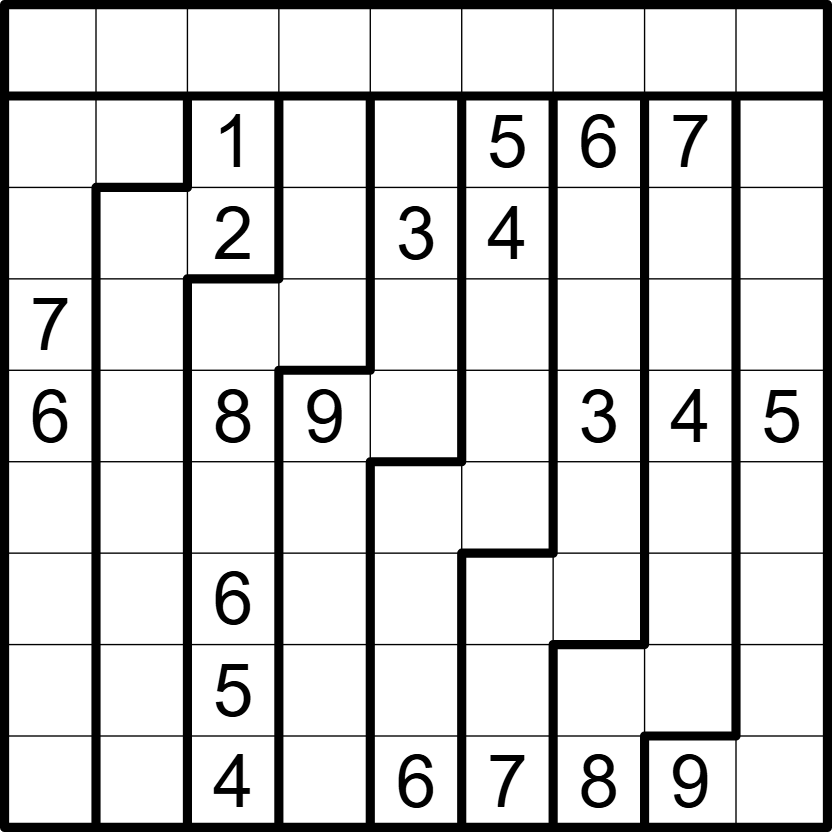 Ay�n Sudokusu: B�lgesel Sudoku