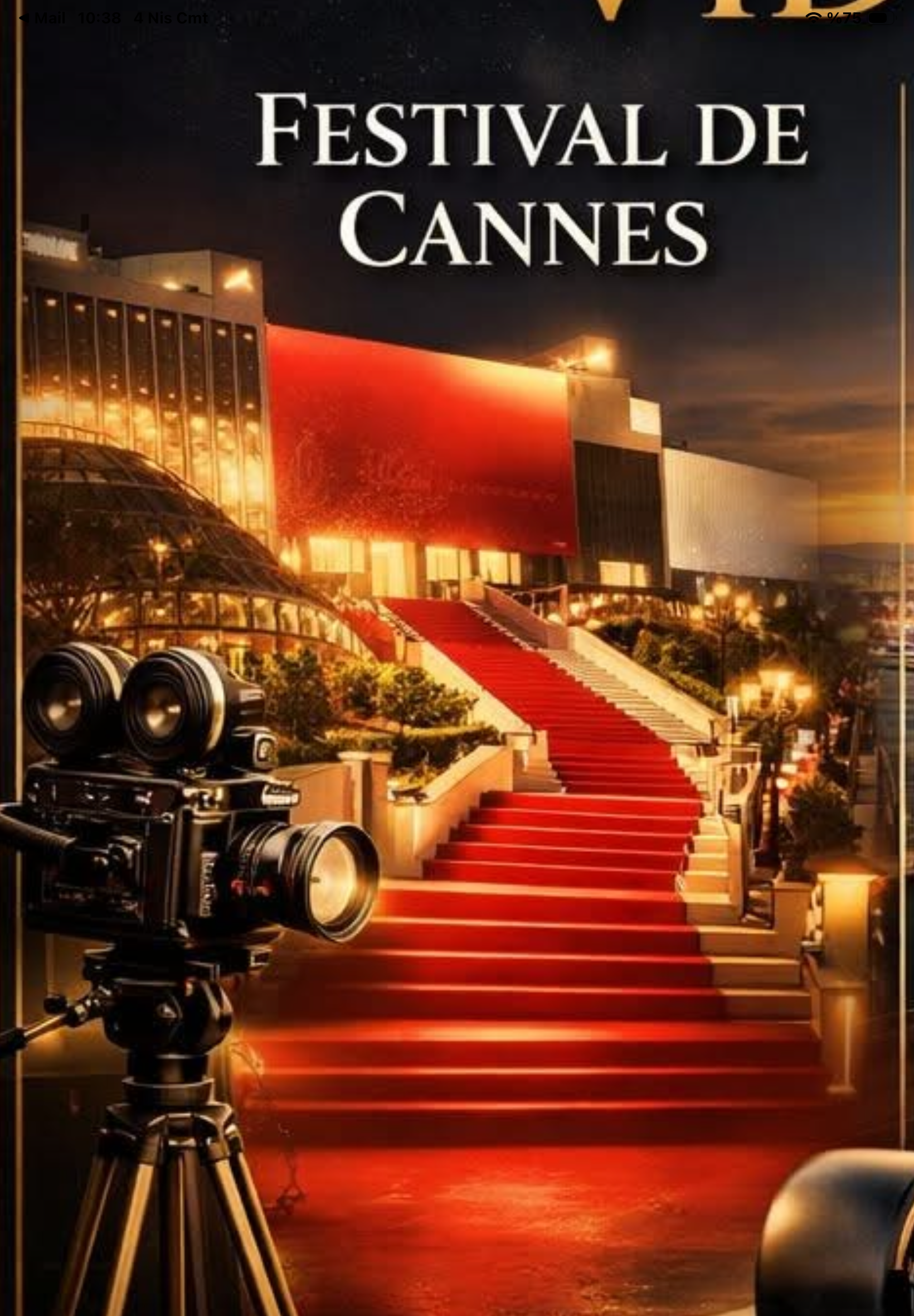 May�s&acute;ta sineman�n kalbi Cannes&acute;da atar